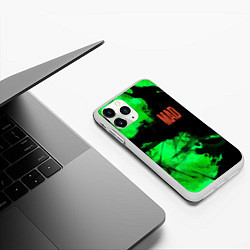Чехол iPhone 11 Pro матовый Mad 2077, цвет: 3D-белый — фото 2