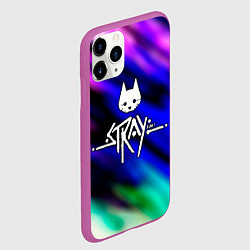 Чехол iPhone 11 Pro матовый Stray, цвет: 3D-фиолетовый — фото 2