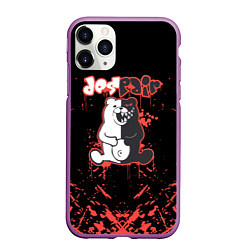 Чехол iPhone 11 Pro матовый Monokuma monomi, цвет: 3D-фиолетовый