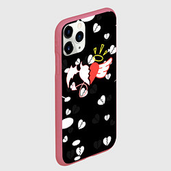 Чехол iPhone 11 Pro матовый Payton Moormeie пейтон, цвет: 3D-малиновый — фото 2