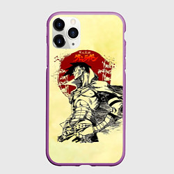 Чехол iPhone 11 Pro матовый Камина Гуррен-Лаганн, цвет: 3D-фиолетовый