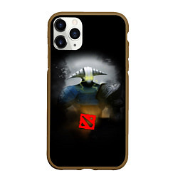 Чехол iPhone 11 Pro матовый HERO SVEN DOTA 2, цвет: 3D-коричневый