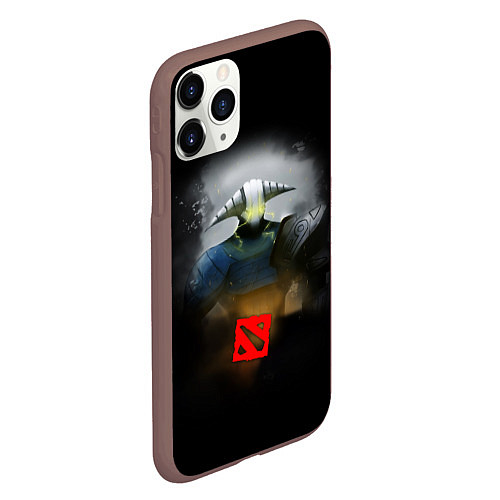 Чехол iPhone 11 Pro матовый HERO SVEN DOTA 2 / 3D-Коричневый – фото 2
