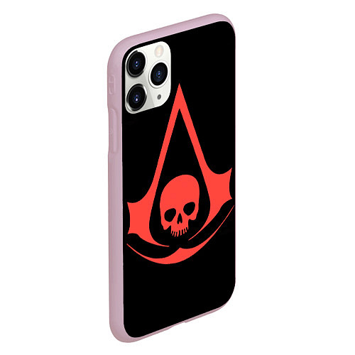 Чехол iPhone 11 Pro матовый Assassins creed ubisoft / 3D-Розовый – фото 2