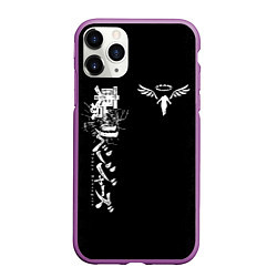 Чехол iPhone 11 Pro матовый TOKYO REVENGERS WALHALLA TEAM WHITE