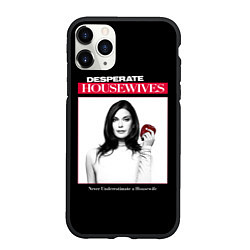 Чехол iPhone 11 Pro матовый Desperate Housewives - Teri Hatcher, цвет: 3D-черный