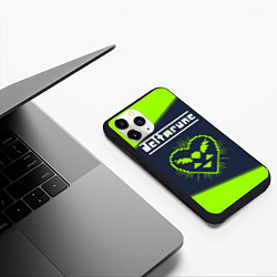 Чехол iPhone 11 Pro матовый DELTARUNE - Графика, цвет: 3D-черный — фото 2