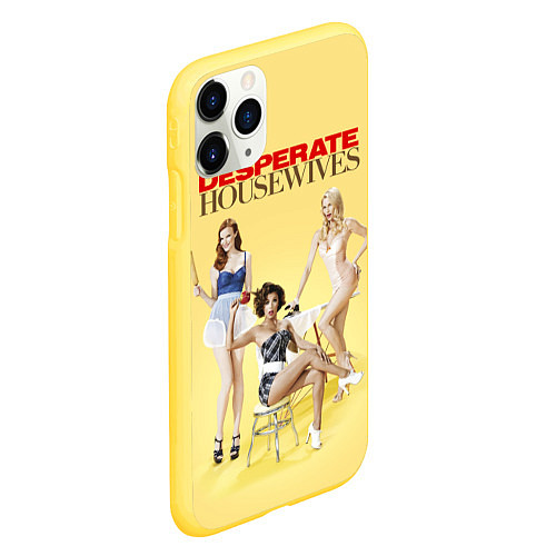 Чехол iPhone 11 Pro матовый Desperate Housewives - sexy / 3D-Желтый – фото 2