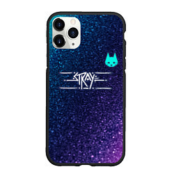 Чехол iPhone 11 Pro матовый Stray, цвет: 3D-черный