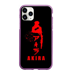 Чехол iPhone 11 Pro матовый Shoutarou Kaneda - Akira, цвет: 3D-фиолетовый