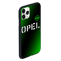 Чехол iPhone 11 Pro матовый ОПЕЛЬ Opel 2, цвет: 3D-черный — фото 2