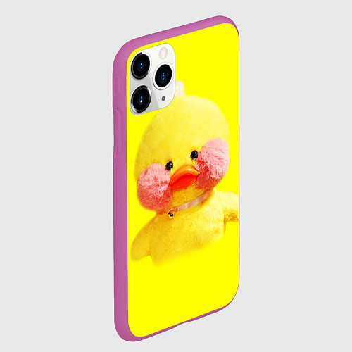 Чехол iPhone 11 Pro матовый УТЯ ЛАЛАФАНФАН / 3D-Фиолетовый – фото 2