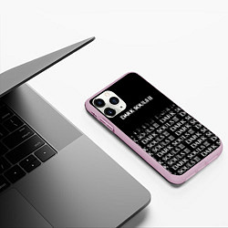 Чехол iPhone 11 Pro матовый Dark souls 2 темные души, цвет: 3D-розовый — фото 2