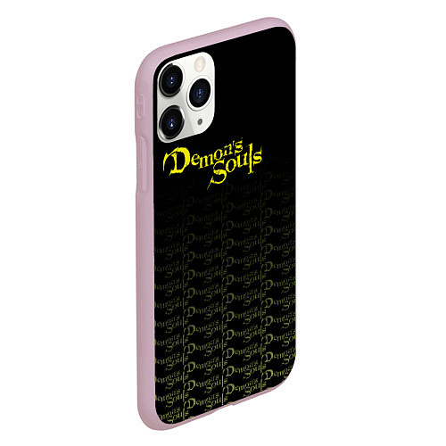 Чехол iPhone 11 Pro матовый Dark souls Demons souls / 3D-Розовый – фото 2