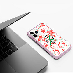 Чехол iPhone 11 Pro матовый Маленький пэйтон payton, цвет: 3D-розовый — фото 2