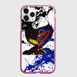 Чехол iPhone 11 Pro матовый BENDY AND THE INK MACHINE POPPY PLAYTIME, цвет: 3D-малиновый