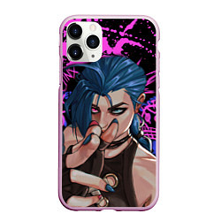 Чехол iPhone 11 Pro матовый Arcane League Of Legends JINX ПАУДЕР