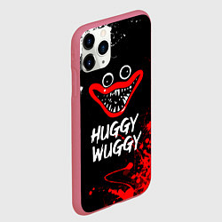 Чехол iPhone 11 Pro матовый Хагги Вагги Брызги, цвет: 3D-малиновый — фото 2