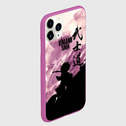 Чехол iPhone 11 Pro матовый Сага о Винланде - Vinland Saga, цвет: 3D-фиолетовый — фото 2