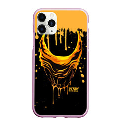 Чехол iPhone 11 Pro матовый Bendy and the Ink Machine Бэнди чудовище, цвет: 3D-розовый