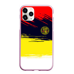 Чехол iPhone 11 Pro матовый Кобра кай Cobra Kai спина