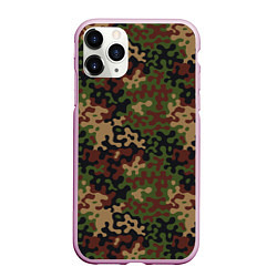 Чехол iPhone 11 Pro матовый Военный Камуфляж Military