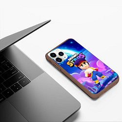 Чехол iPhone 11 Pro матовый FANG BRAWL STARS FANTASY, цвет: 3D-коричневый — фото 2