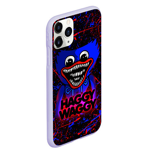 Чехол iPhone 11 Pro матовый HAGGY WAGGY POPPY PLAYTIME / 3D-Светло-сиреневый – фото 2