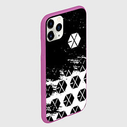 Чехол iPhone 11 Pro матовый EXO BAND : эхо, цвет: 3D-фиолетовый — фото 2