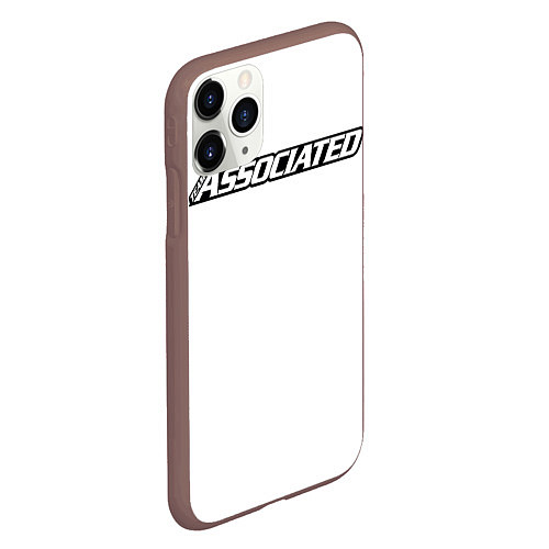Чехол iPhone 11 Pro матовый Team Assotiated RC / 3D-Коричневый – фото 2