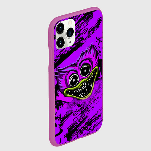 Чехол iPhone 11 Pro матовый Хаги Ваги 2022 New / 3D-Фиолетовый – фото 2