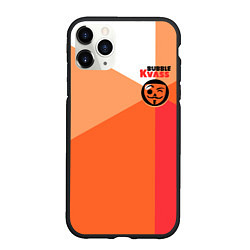 Чехол iPhone 11 Pro матовый Bubble Kvass - Бабл Квас, цвет: 3D-черный