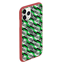 Чехол iPhone 11 Pro матовый EXTREME Экстрим, цвет: 3D-красный — фото 2