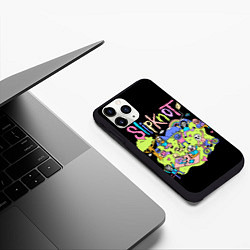 Чехол iPhone 11 Pro матовый Slipknot cuties, цвет: 3D-черный — фото 2