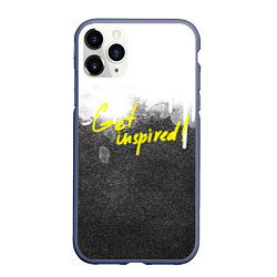 Чехол iPhone 11 Pro матовый Коллекция Get inspired! Абстракция Wp-fl-158-f-r-6, цвет: 3D-серый