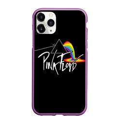 Чехол iPhone 11 Pro матовый PINK FLOYD - ПИНК ФЛОЙД ЛУЖА, цвет: 3D-фиолетовый