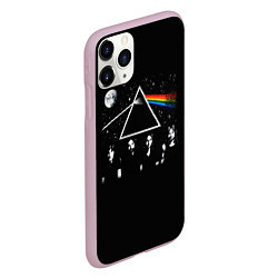 Чехол iPhone 11 Pro матовый PINK FLOYD LOGO ПИНК ФЛОЙД НЕБО, цвет: 3D-розовый — фото 2