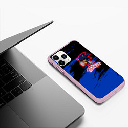 Чехол iPhone 11 Pro матовый Sonic Exe Игра класс!, цвет: 3D-розовый — фото 2