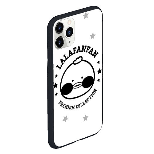 Чехол iPhone 11 Pro матовый LALAFANFAN PREMIUM / 3D-Черный – фото 2