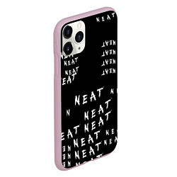 Чехол iPhone 11 Pro матовый NEAT Граффити, цвет: 3D-розовый — фото 2