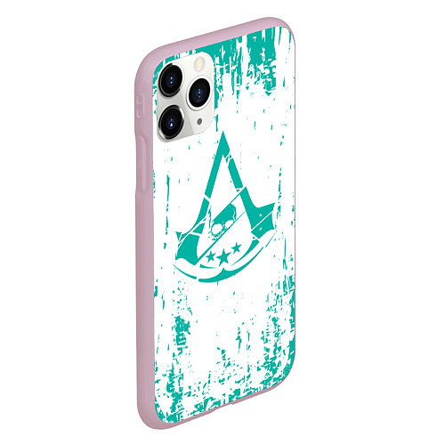 Чехол iPhone 11 Pro матовый Ассасин крид assassins creed / 3D-Розовый – фото 2