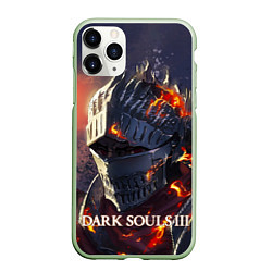 Чехол iPhone 11 Pro матовый DARK SOULS III Рыцарь Солнца Дарк Соулс