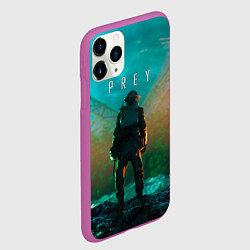 Чехол iPhone 11 Pro матовый PREY ЗЕМЛЯ, цвет: 3D-фиолетовый — фото 2