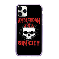 Чехол iPhone 11 Pro матовый AMSTERDAM Амстердам