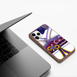 Чехол iPhone 11 Pro матовый БААЛ СЁГУН РАЙДЕН КОСТЮМ, цвет: 3D-коричневый — фото 2