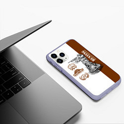 Чехол iPhone 11 Pro матовый Охота на Утку, цвет: 3D-светло-сиреневый — фото 2
