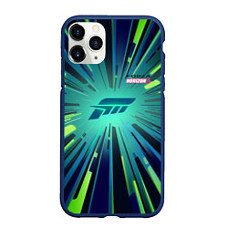Чехол iPhone 11 Pro матовый Neon Forza Horizon 5, цвет: 3D-тёмно-синий