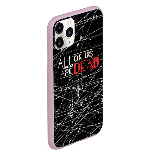 Чехол iPhone 11 Pro матовый Мы все мертвы All of Us Are Dead / 3D-Розовый – фото 2