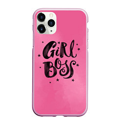 Чехол iPhone 11 Pro матовый Girl Boss!