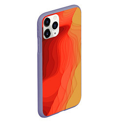 Чехол iPhone 11 Pro матовый Имитация песка, цвет: 3D-серый — фото 2